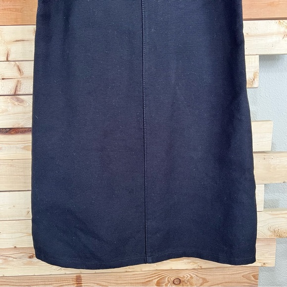 TopShop Show Off Shoulder Mini Black Dress Size 2 - Picture 3 of 11